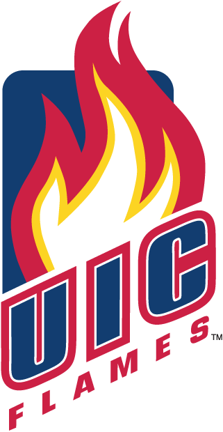 Illinois-Chicago Flames logos iron-ons
